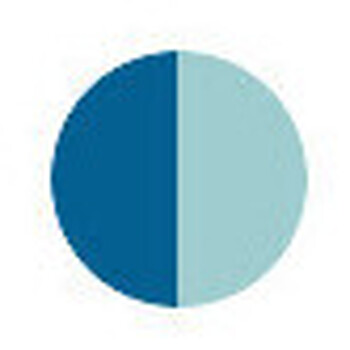 Essence Soft Touch Duo Eyeshadow - 03 Icy Girl Plava