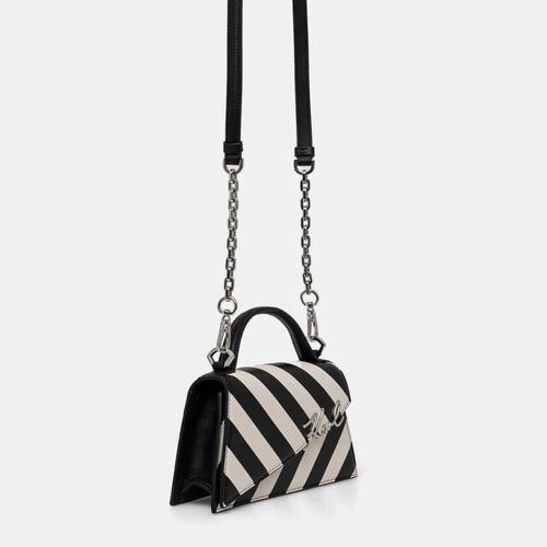 Karl Lagerfeld SIGNATURE SP SLIM CROSSBOD Crna