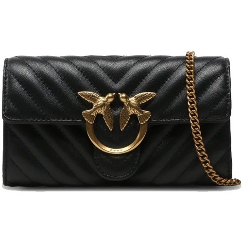 Torbe Žene
 Torbe Pinko LOVE MINI ICON WALLET Crna