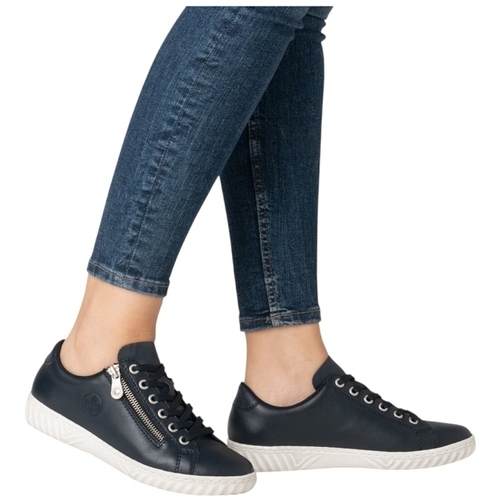 Rieker N0900 14-bleu Bleu Plava