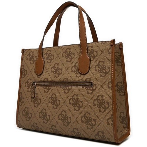 Guess IZZY 2 COMP TOTE Smeđa