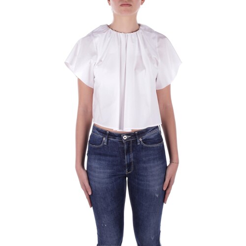 Odjeća Djevojčica Majice kratkih rukava Mm6 Maison Margiela M60760-MM014 Bijela