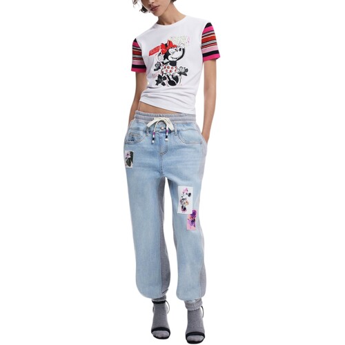 Desigual TS_MINNIE 25SWTK39 Bijela