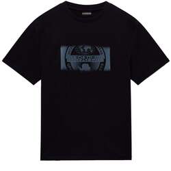 Odjeća Muškarci
 Majice / Polo majice Napapijri S Vanni Graphic T-Shirt Black Crna