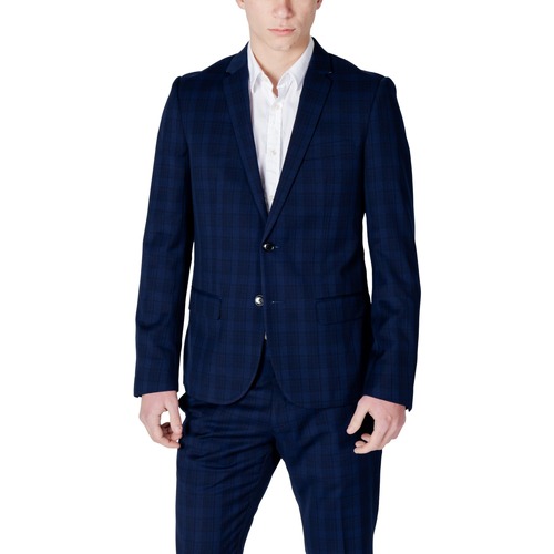 Antony Morato BONNIE SLIM FIT GALLES PATTERN MMJS00018-FA650355 Plava