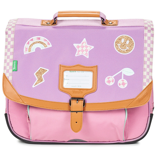 Torbe Djevojčica Školske torbe Tann's MANON CARTABLE 38 CM Ružičasta