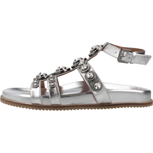Kurt Geiger London OCTAVIA FLEXI GLADIATOR Srebrna