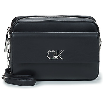 Torbe Žene
 Torbe za nošenje preko tijela Calvin Klein Jeans CK RE-LOCK POCKET CAMERA BAG Crna