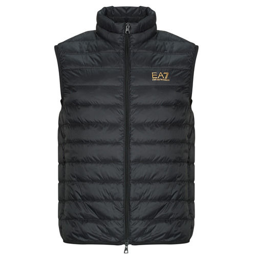 Odjeća Muškarci
 Pernate jakne Emporio Armani EA7 TRAIN CORE ID DOWN LIGHT VEST CC  8NPQ06 Crna / Gold
