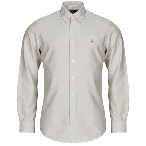 Polo Ralph Lauren CHEMISE COUPE DROITE EN OXFORD Bež / Bež