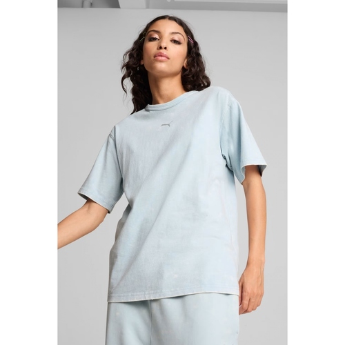 Puma DARE TO RELAXED WASHED TEE Plava