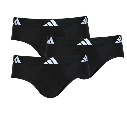 Donje rublje Muškarci
 Slip gaćice Adidas Sportswear ACTIVE FLEX COTTON Pack de 3 Crna