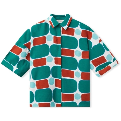 Odjeća Žene
 Topovi i bluze Compania Fantastica COMPAÑIA FANTÁSTICA Shirt 12010 - Geometric Višebojna