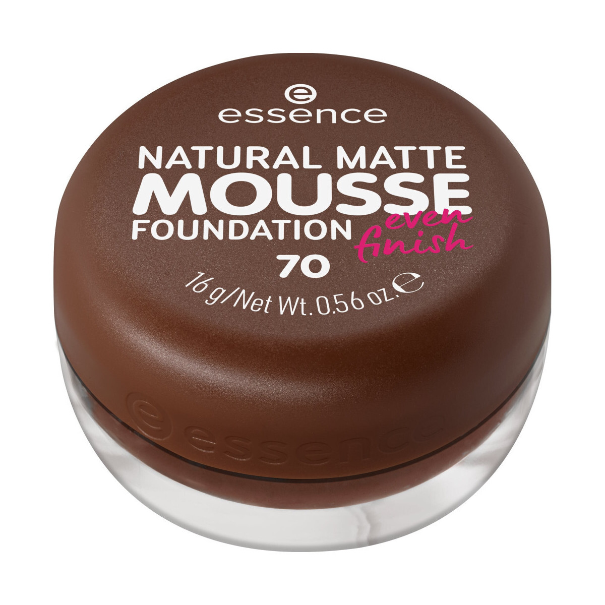 Ljepota Žene
 Tekući puderi i primeri Essence Natural Matte Mousse Foundation - 70 Smeđa