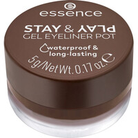 Ljepota Žene
 Eyelineri Essence Eyeliner Gel Pot Stay & Play - 02 Brown Smeđa