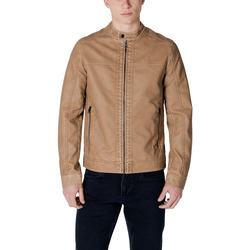 Odjeća Muškarci
 Jakne Jack & Jones JJEWARNER WASHED PU JACKET NOOS 12273244 Bež