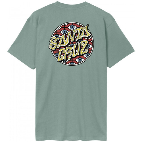 Odjeća Muškarci
 Majice / Polo majice Santa Cruz Salba eyes dot t-shirt Zelena