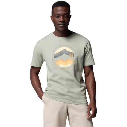 Odjeća Muškarci
 Majice kratkih rukava Columbia Path Lake II Graphic Tee Zelena
