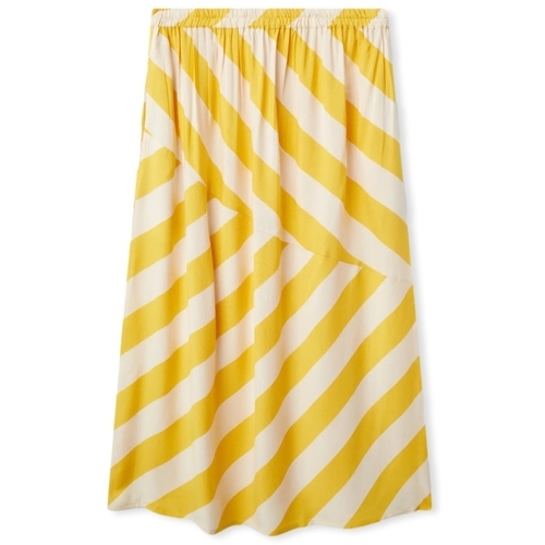 Odjeća Žene
 Suknje Compania Fantastica COMPAÑIA FANTÁSTICA Skirt 40002 - Stripes Bijela
