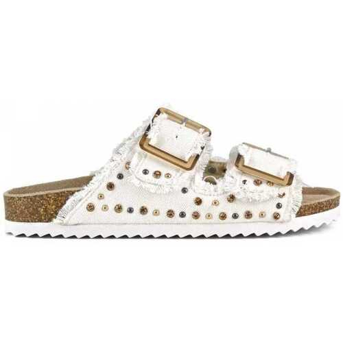 Obuća Žene
 Sandale i polusandale Colors of California Two buckle denim sandal Siva
