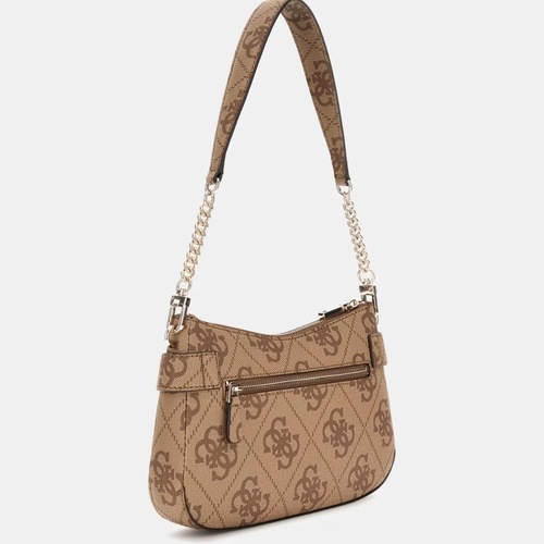 Guess LORELEI TOP ZIP SHOULD Smeđa
