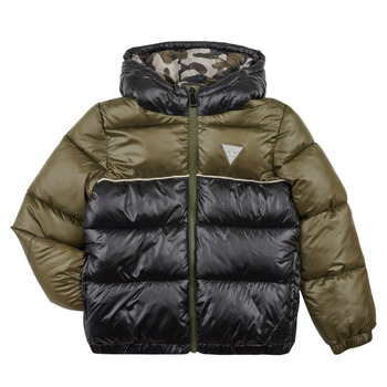 Guess PADDED HOODED LS JACKET W/ZIP