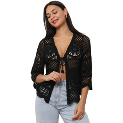 Odjeća Žene
 Veste i kardigani La Modeuse 74361_P175833 Crna
