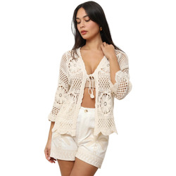 Odjeća Žene
 Veste i kardigani La Modeuse 74362_P175835 Bež