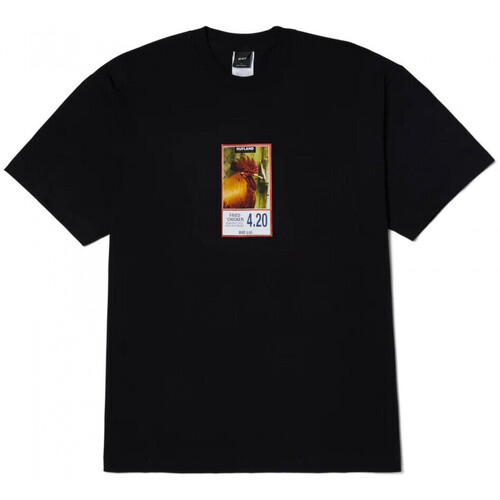 Odjeća Muškarci
 Majice / Polo majice Huf T-shirt fried ss Crna