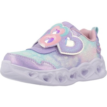 Obuća Djevojčica Modne tenisice Skechers HEART LIGHTS - LOVIN Ljubičasta
