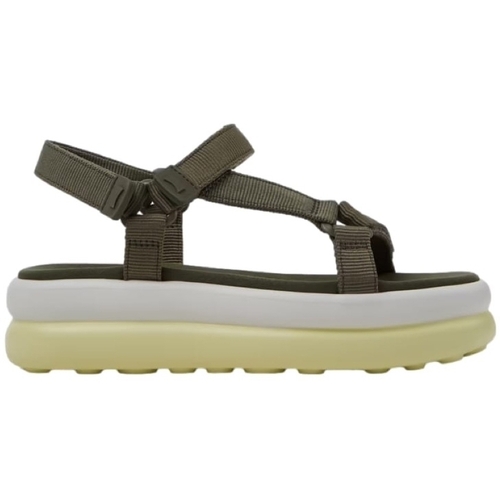 Obuća Žene
 Sandale i polusandale Camper Pelotas Flota Up Sandals K201726 - Green Zelena