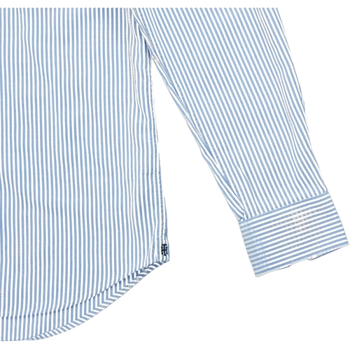 Tommy Hilfiger Chemise classiques Homme à rayures Plava