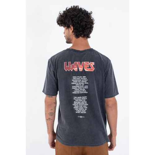 Hurley M WAVE ADDICTION SS TEE Siva