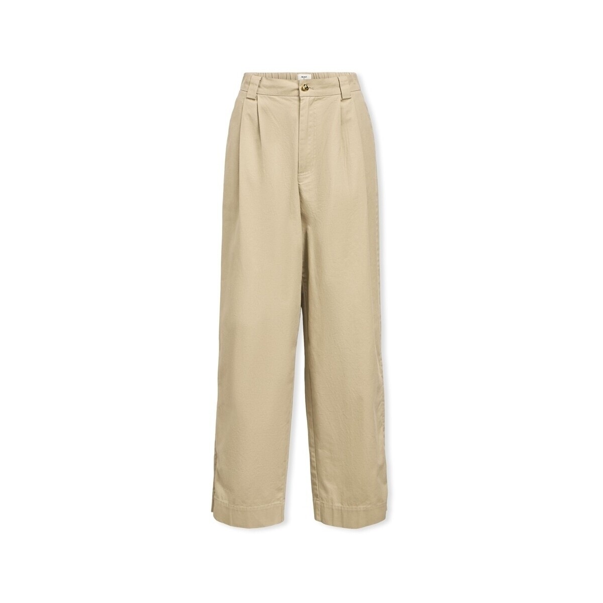 Odjeća Žene
 Hlače Object Meilin Trousers - Twill Bež