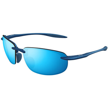 Satovi & nakit Sunčane naočale Maui Jim Occhiali da Sole  Hookipa Ultra MJ0676S 003 Polarizzati Plava