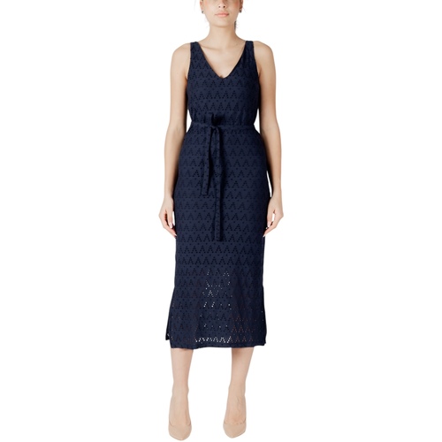 Odjeća Žene
 Kratke haljine Vila Viamalina V-Neck S/L Midi/Pb 14104109 Plava
