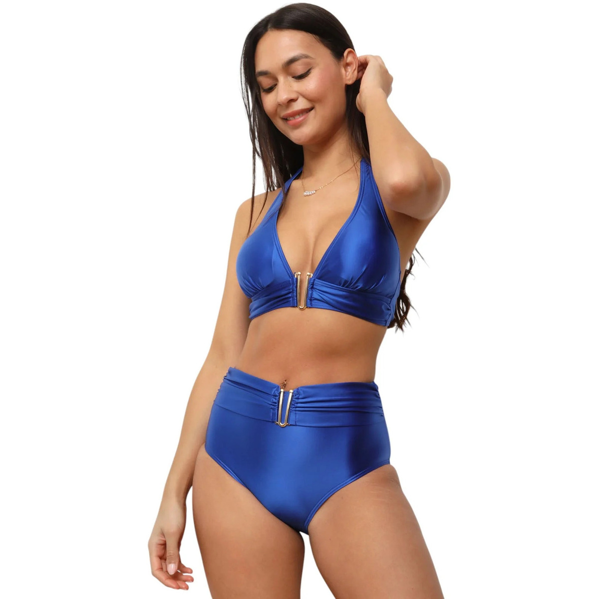 Odjeća Žene
 Dvodijelni kupaći kostimi La Modeuse 74804_P176726 Plava