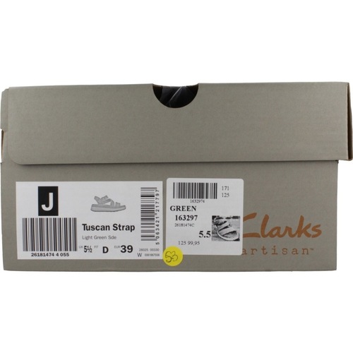 Clarks TUSCAN STRAP Zelena