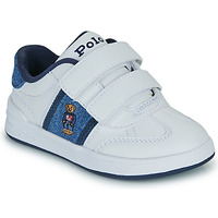Obuća Djeca Niske tenisice Polo Ralph Lauren HERITAGE COURT III T-TOE EZ Bijela / Plava