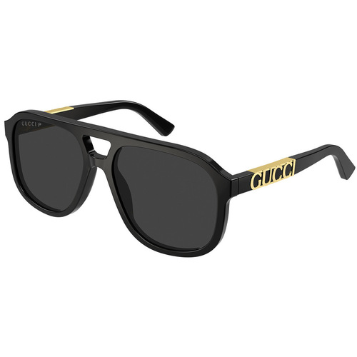 Satovi & nakit Sunčane naočale Gucci Occhiali da Sole  GG1188S 001 Polarizzati Crna