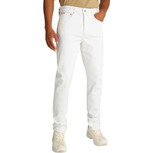 Odjeća Muškarci
 Slim traperice Calvin Klein Jeans Taper J30J327541 Bijela