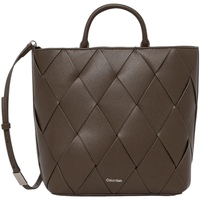 Torbe Žene
 Torbe Calvin Klein Jeans CK WOVEN MEDIUM TOTE K60K613176 Smeđa