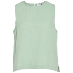 Odjeća Žene
 Topovi i bluze Vila Top Lania Short - Silt Green Zelena
