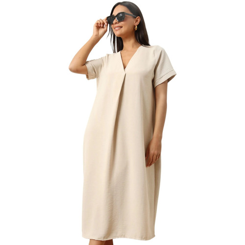 Odjeća Žene
 Haljine La Modeuse 75169_P177621 Bež