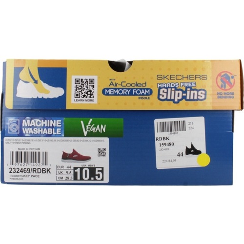 Skechers SUMMITS - KEY PACE SLIP-INS Crvena