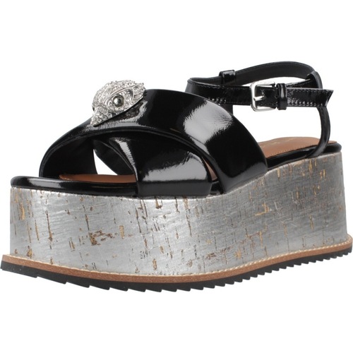 Kurt Geiger London ORSON CROSS SLATFORM Crna