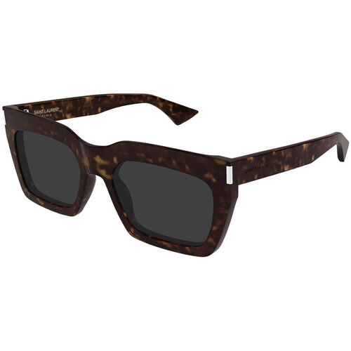 Satovi & nakit Sunčane naočale Yves Saint Laurent Occhiali da Sole Saint Laurent SL 810 002 Smeđa