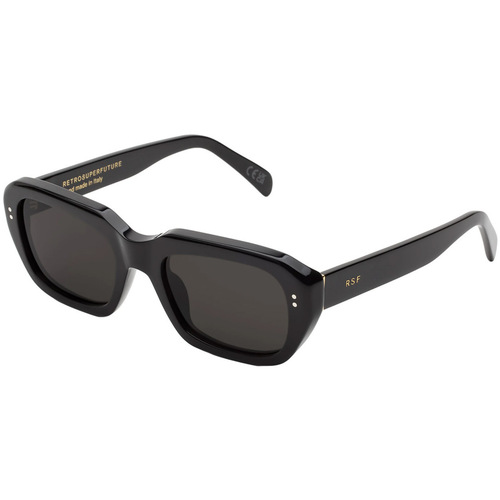 Satovi & nakit Sunčane naočale Retrosuperfuture Occhiali da Sole  Miles Black W24 Crna