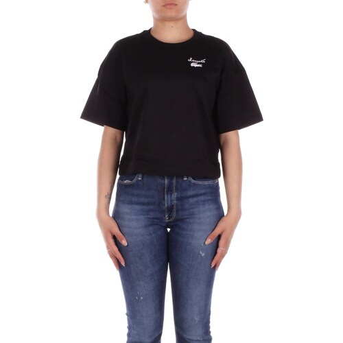 Odjeća Žene
 Majice kratkih rukava Lacoste TF2523 Crna