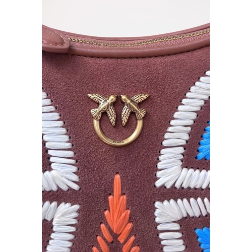 Pinko HALF MOON MINI FL Smeđa